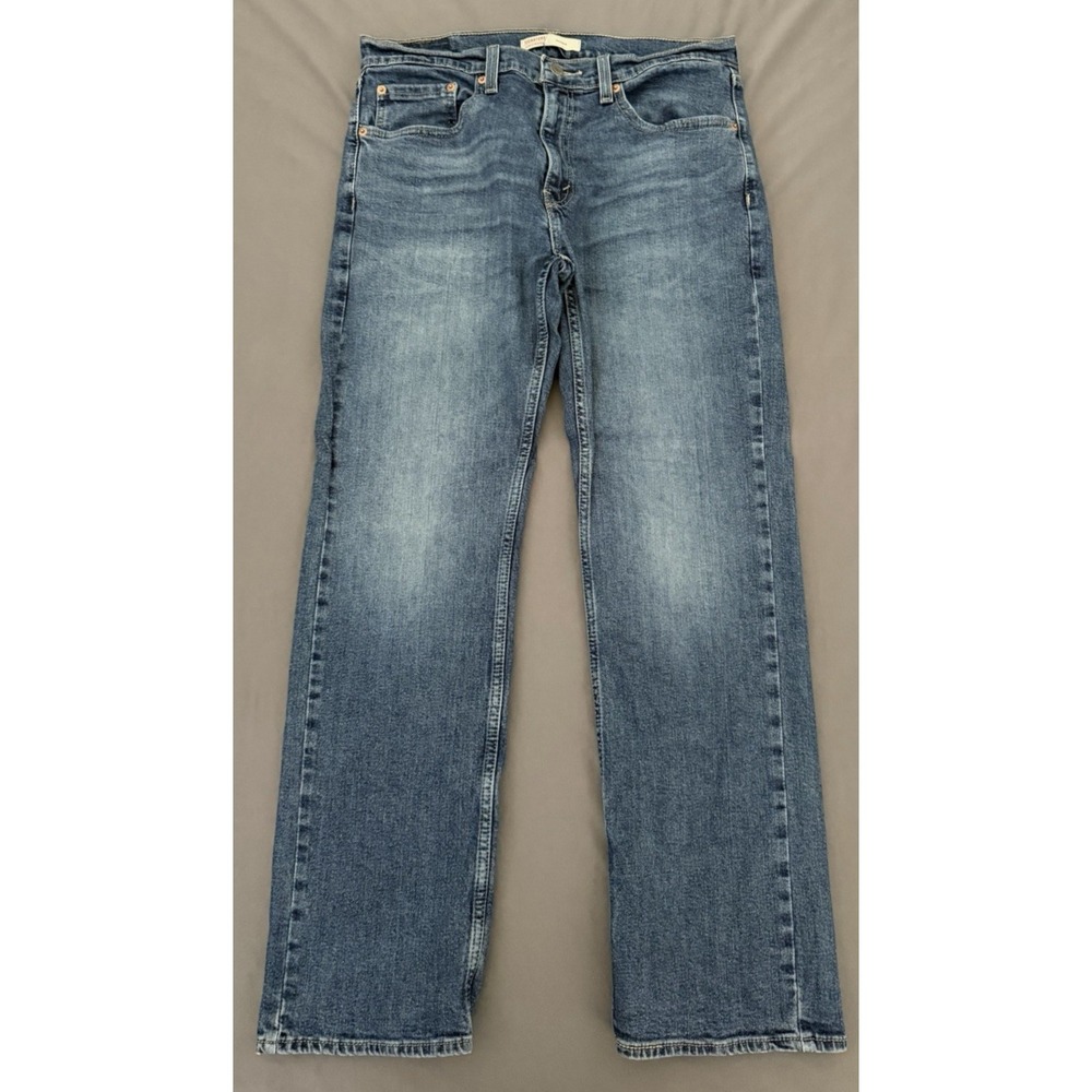 Signature by‎ Levi Strauss & Co. Jeans Mens 32X30 Relaxed Straight Blue Stretch